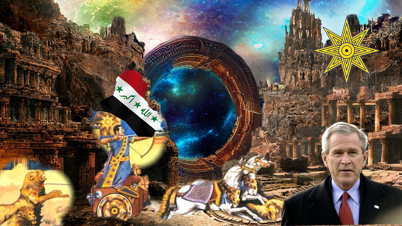 Stargate Iraq, the real reason for Iraq war, Annunaki tech= wmd