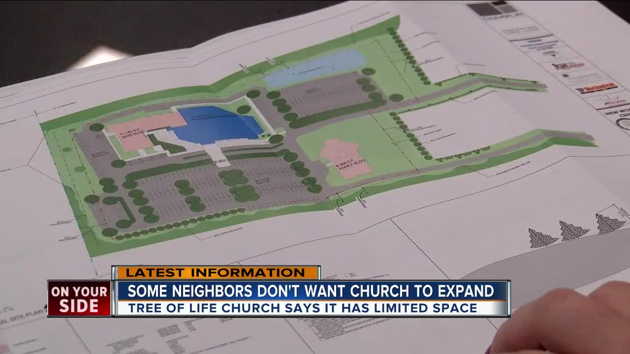 Some neighbors oppose church expansion
