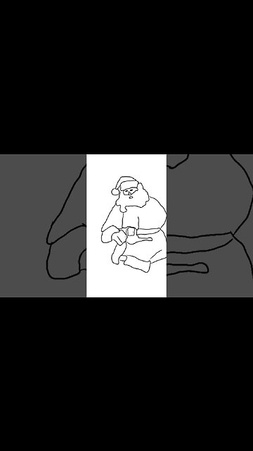 I Drew Santa to Save YT Channel... #santa #christmas #christmas2022