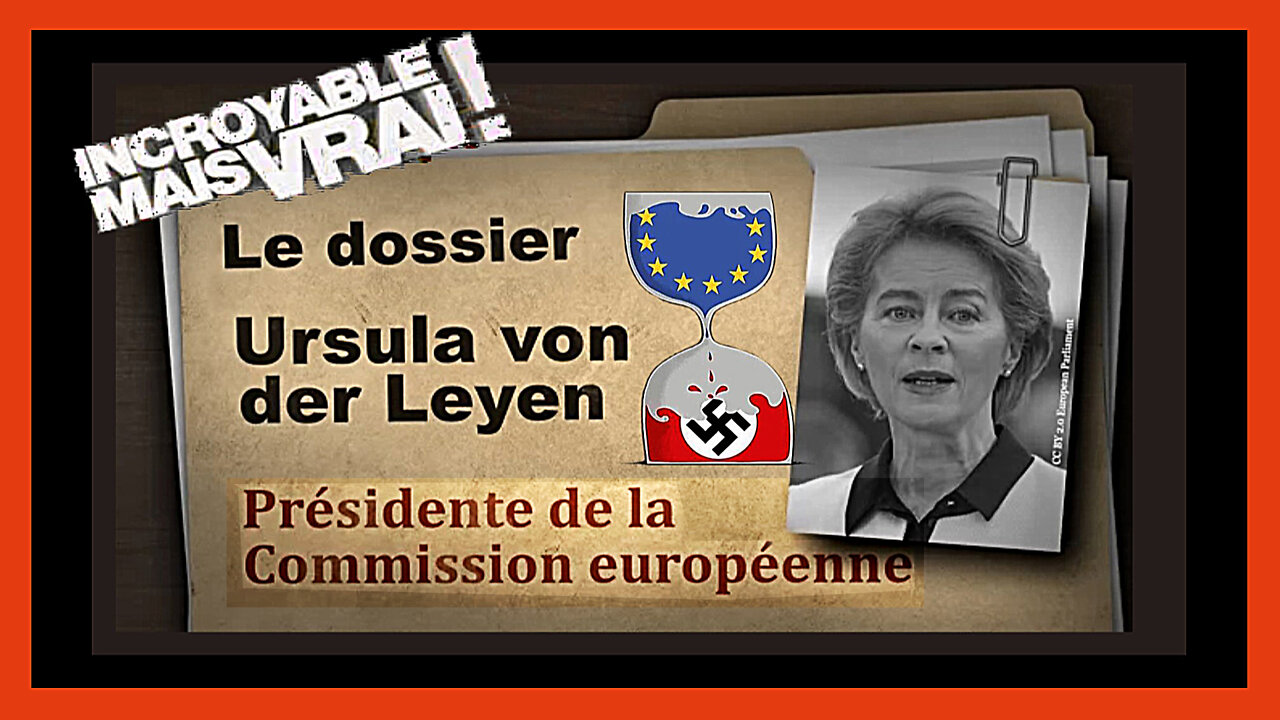 Ursula Von der LEYEN au sommet de la collusion des "élites euro-américaines" contre les "inutiles"! (Hd 720)