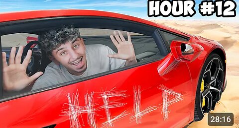 Trapped in my Lamborghini for 24hrs