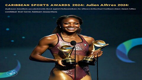 Julien Alfred won two awards at the Inaugural CANOC Sports Awards held in TCI | Sports Arena