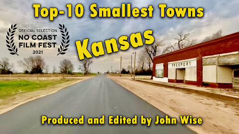 Top-10 Smallest Towns in Kansas