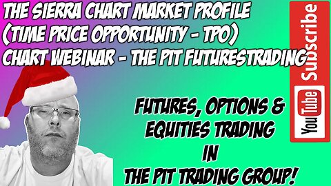 Sierra Chart Market Profile TPO Webinar The Pit Futures Trading