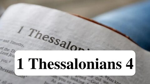 1 Thessalonians 4