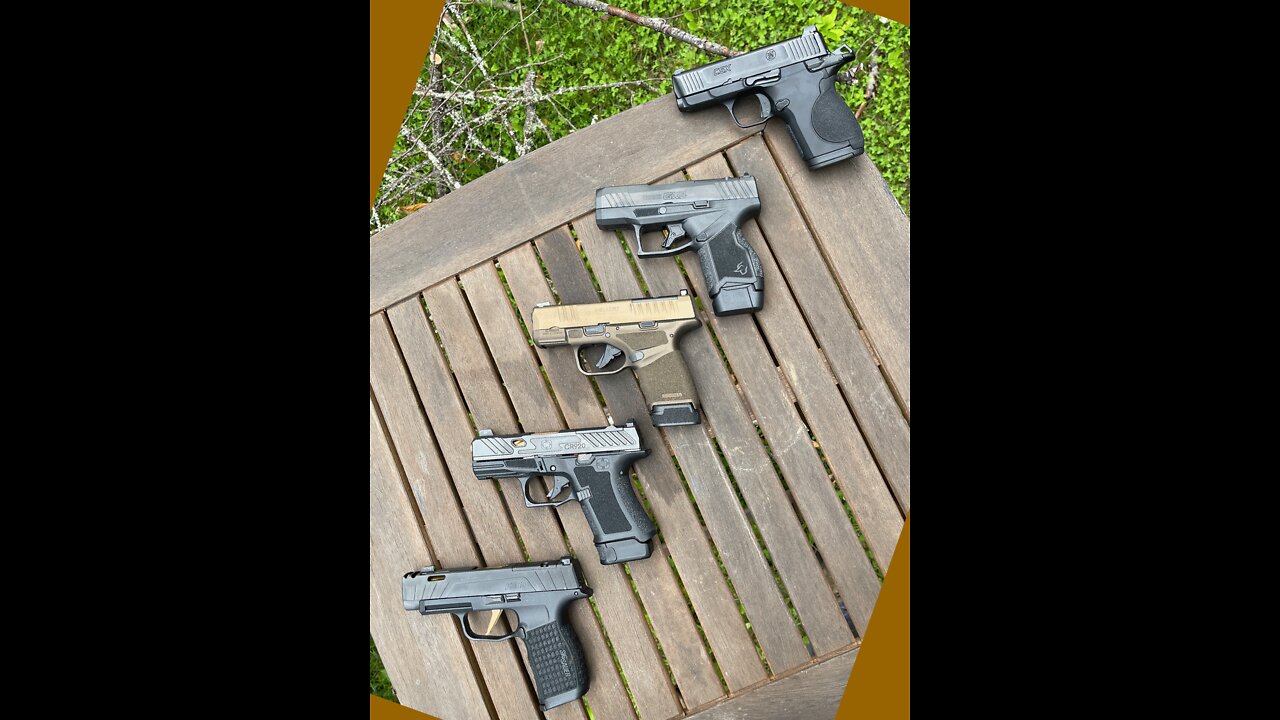 🔥 Top 5 MOST comfortable MICRO 9mm's‼️#shorts #gunchannels #9mm #micro9 #edc #alaska #vibes