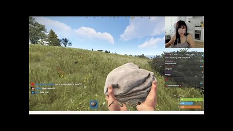Aria Reacts to Her Rust Hammer