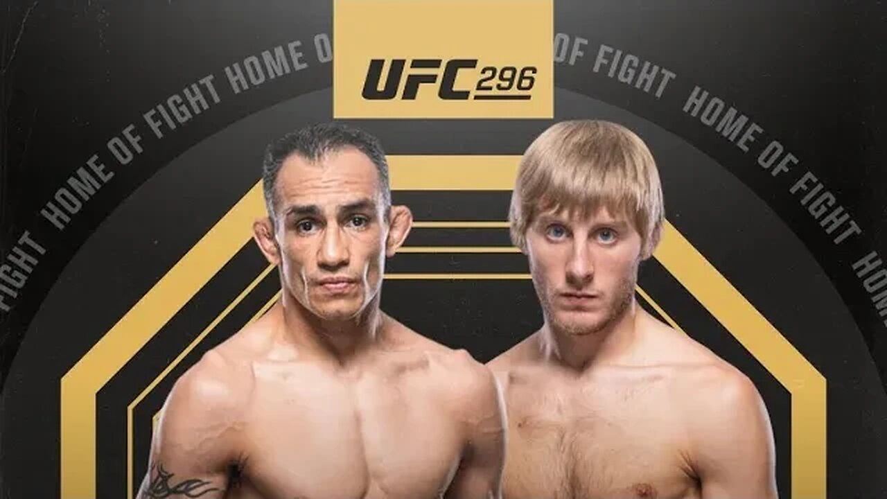 "UFC Stars On: Tony Ferguson Vs. Paddy Pimblet UFC296