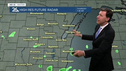 Michael Fish's NBC 26 weather forecast