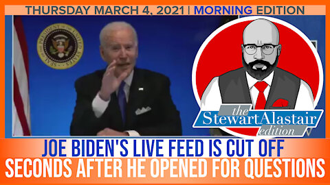 Joe Biden's Live Feed is CUT OFF, Seconds After He Opened for Questions