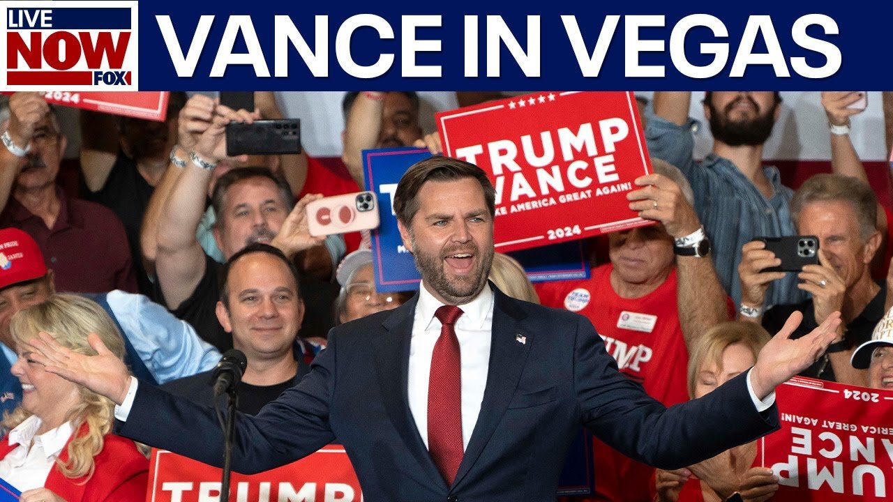 FULL SPEECH: JD Vance speaks at a rally in Las Vegas | LiveNOW from FOX