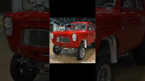 Ford Anglia Gasser at World of Wheels Chicago