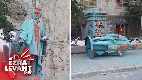 Why does the left get a pass on tearing down statues they don't like?