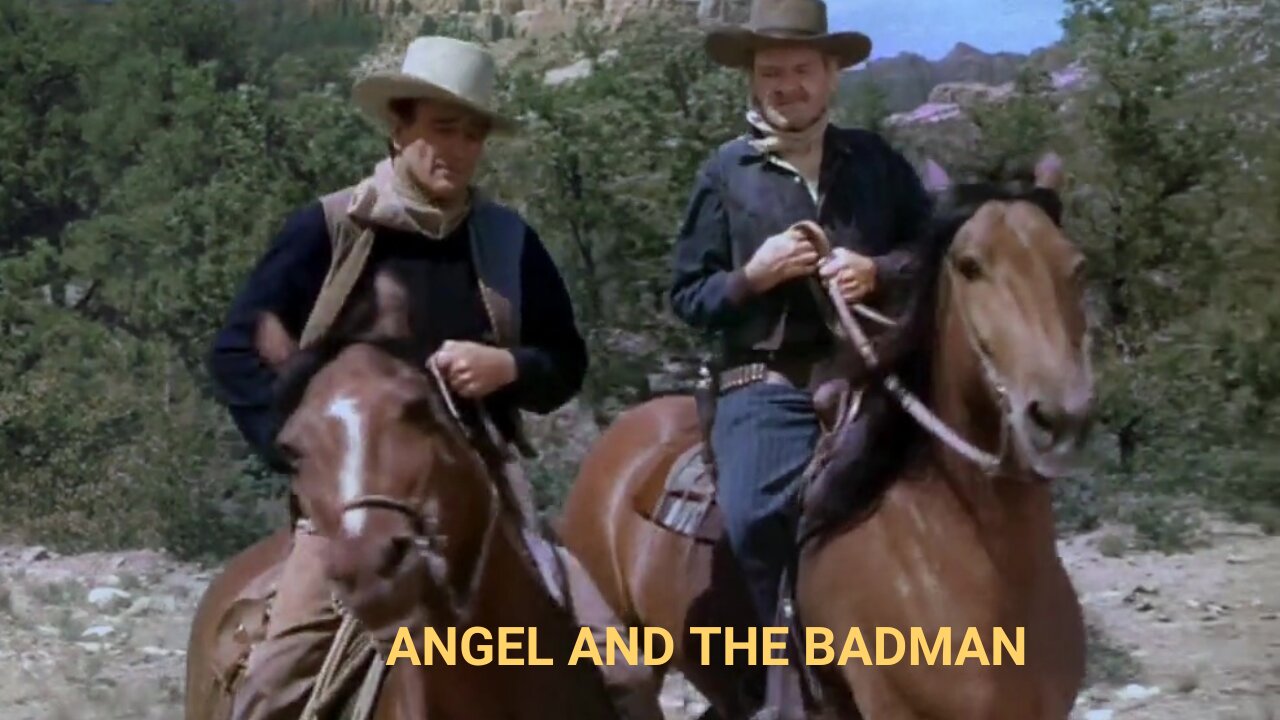 Angel and the Badman Colorized