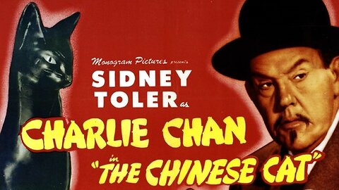 Charlie Chan The Chinese Cat (1944) Sidney Toler, Joan Woodbury, Mantan Moreland