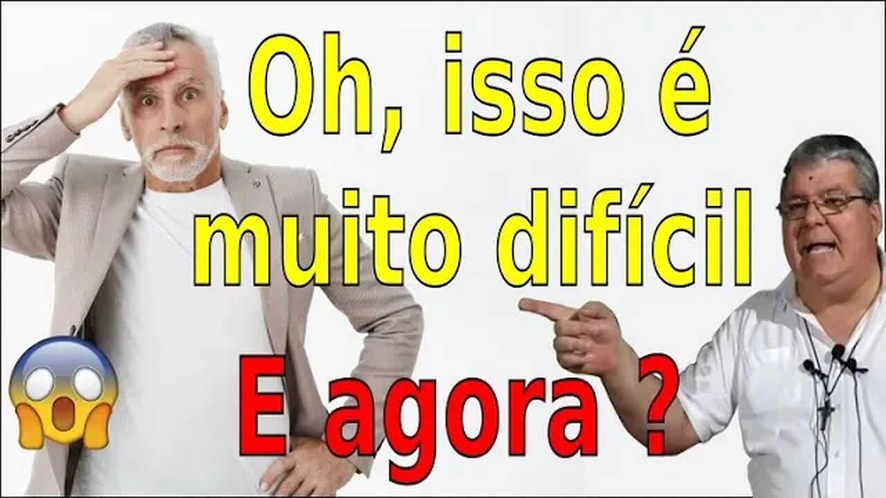 O QUE FAZER AGORA ?