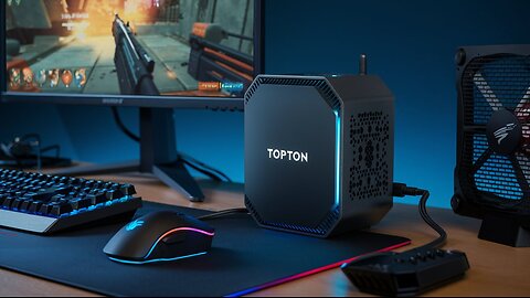 2024 High-Performance Gaming Mini PC: Intel i9, RTX 2060, 4K UHD