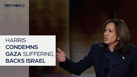 Kamala Harris Condemns Gaza Suffering but Stands Firm on Israel Support