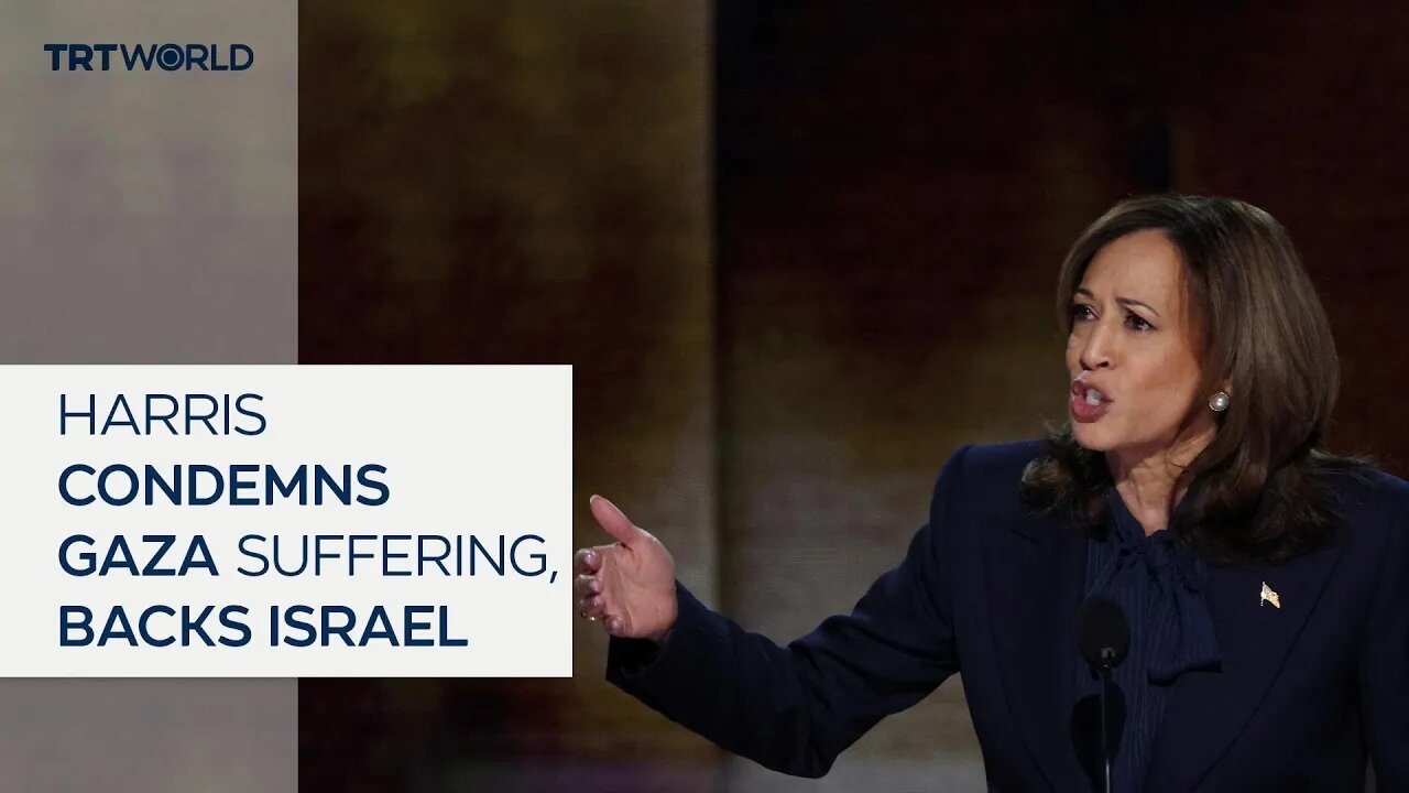 Kamala Harris Condemns Gaza Suffering but Stands Firm on Israel Support