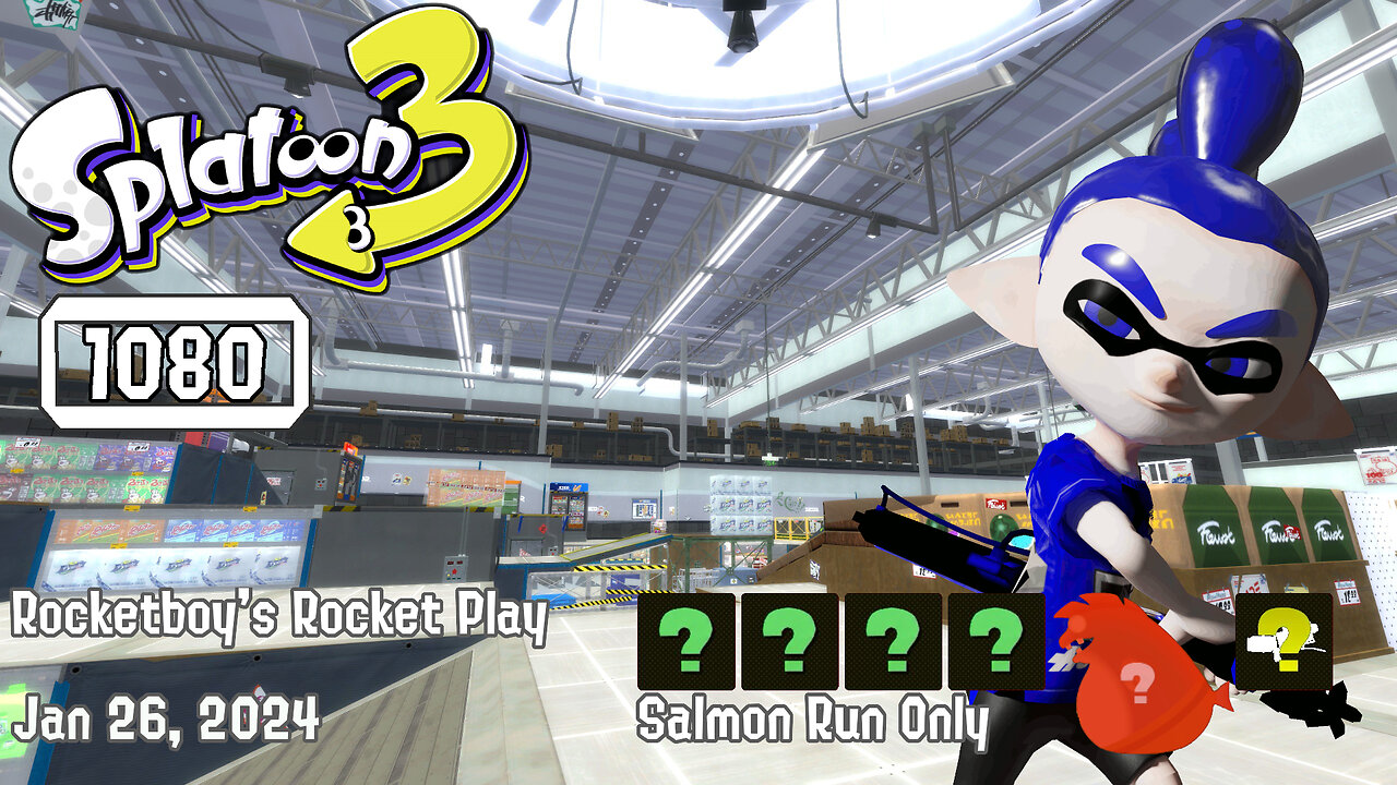 RRR Jan 26, 2024 Splatoon 3 (All Random Salmon Run)