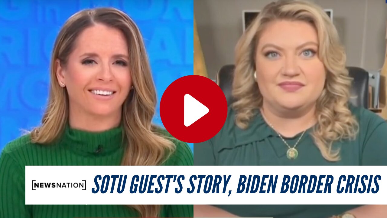 Rep. Cammack Joins NewsNation To Share SOTU Guest's Story, Biden Border Crisis