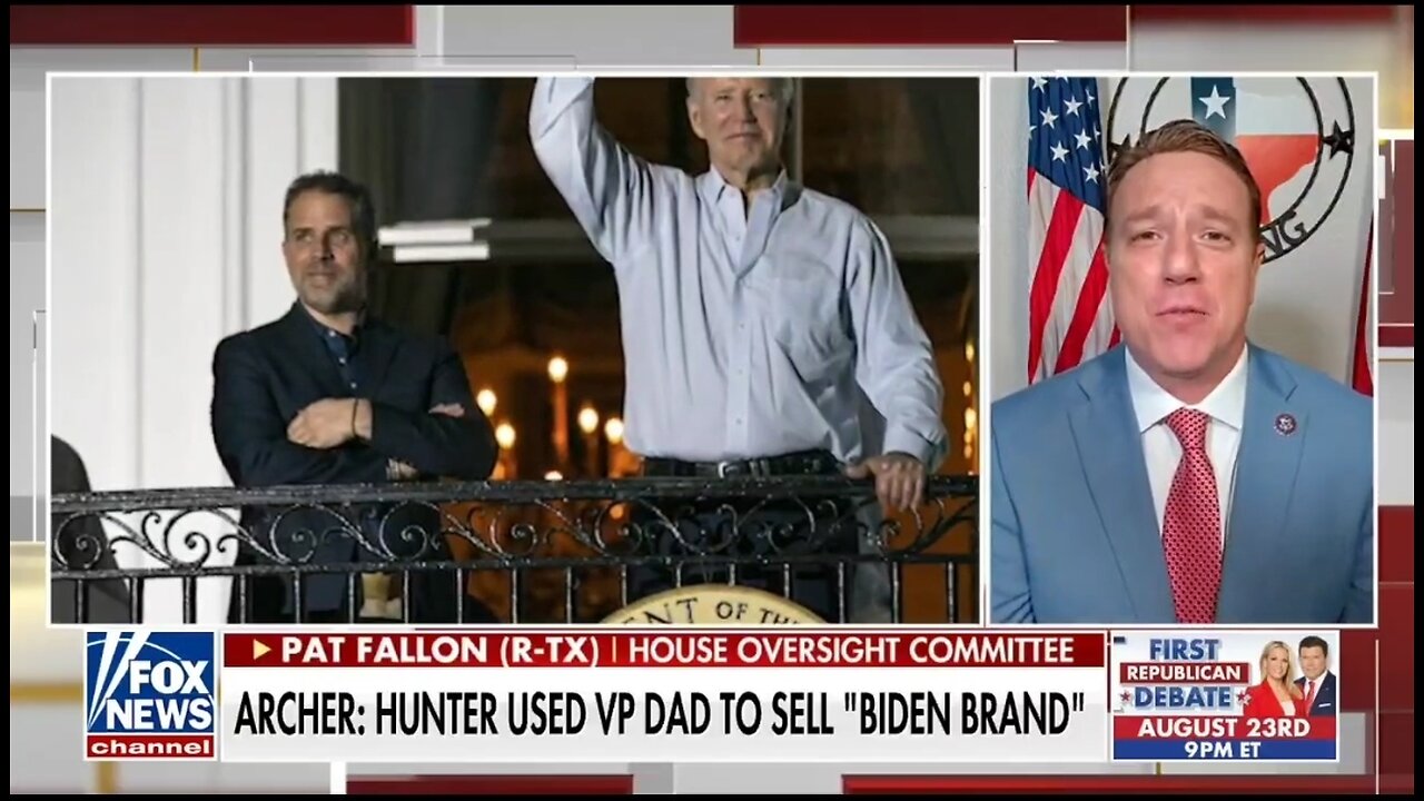 Rep Pat Fallon: Biden Knew EXACTLY What Hunter Was Doing