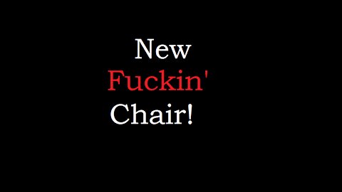 New Chair - June 19th, 2021