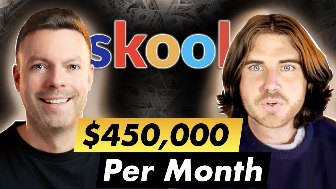 They Made $450k Per Month With Skool (just Copy Them) You'll make it too