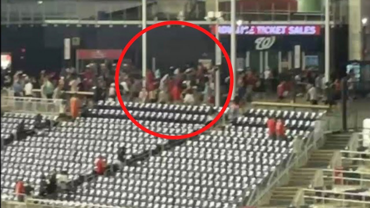 Live Gun shots at Washington Nationals Game “Fans take cover”