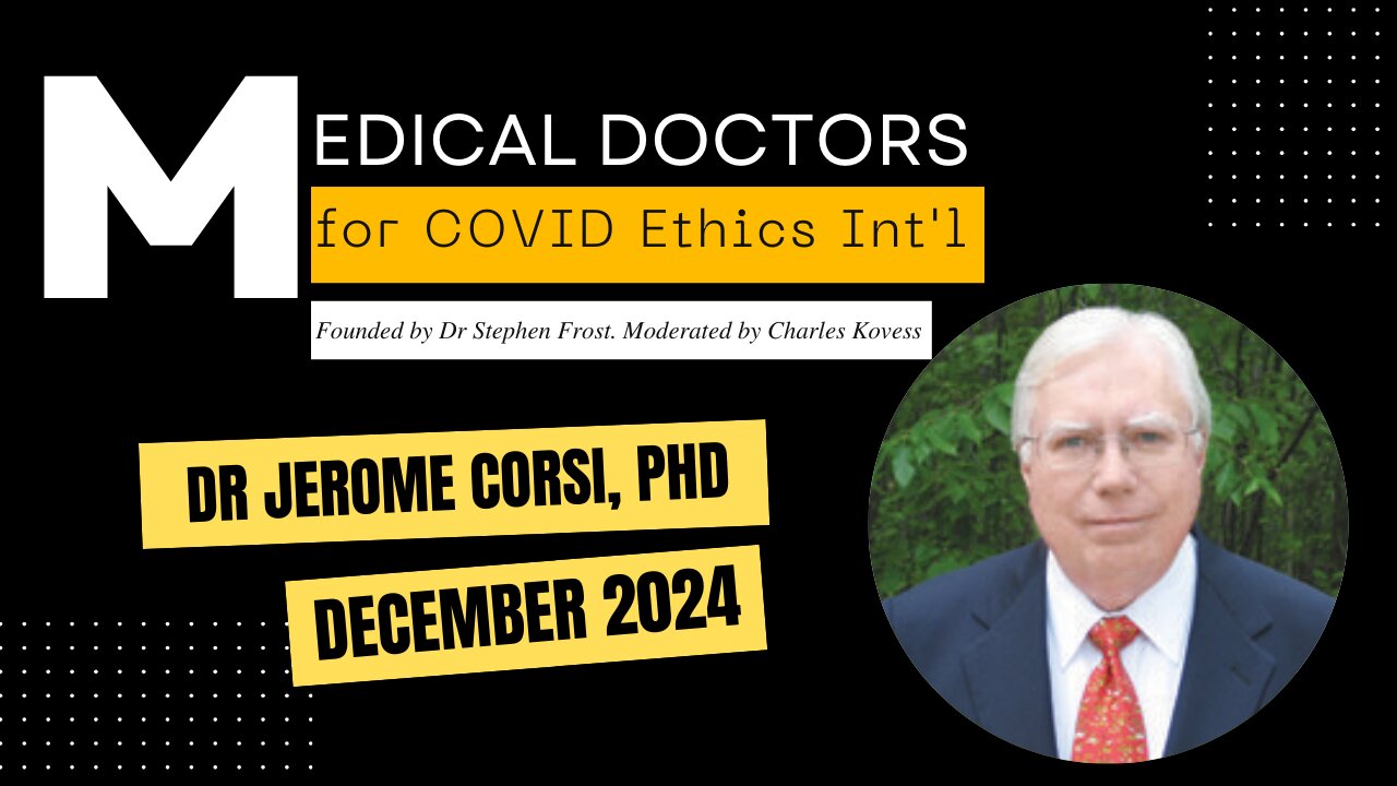 Important announcement from Dr Jerome Corsi PhD on the USA political situation as at 22 Dec 2024