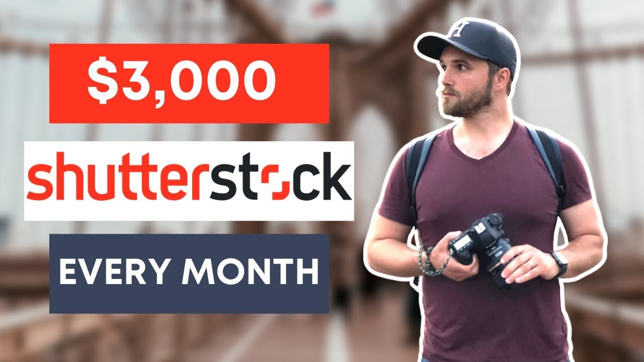 $3K/month PASSIVE INCOME—full strategy for Shutterstock, Pond5 (how to make money as a photographer)