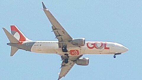 Boeing 737 MAX 8 PS-GPC coming from Brasília to Fortaleza