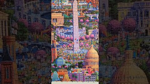 60,000 Piece What a Wonderful World! Days 25-28 4,000 pieces! # #shorts #puzzle #jigsawpuzzle