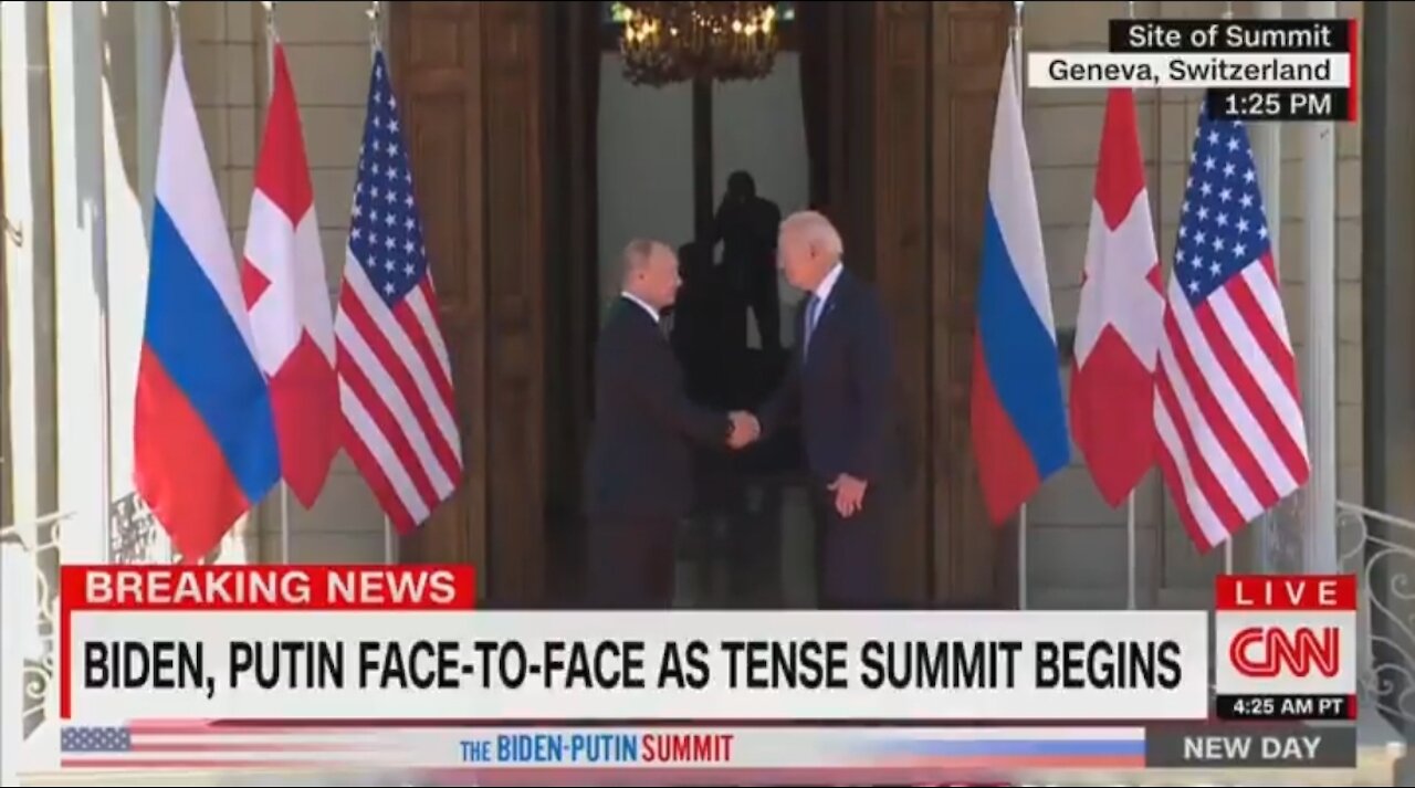 CNN's Sciutto Gushes Over Biden Shaking Hands With Putin