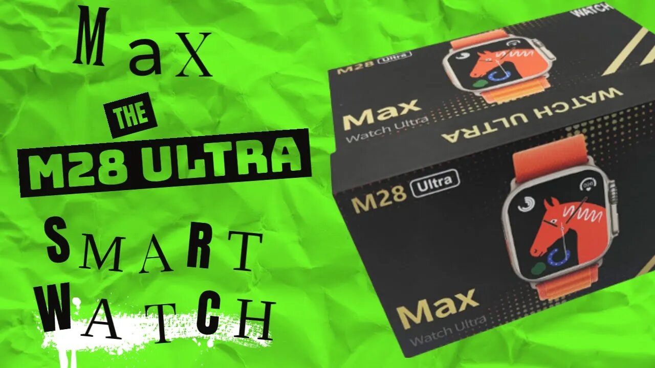 M28 Ultra Full Touch Screen Smartwatch Serie 8 Reloj Inteligente Calculator Max Watch 2023