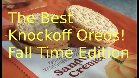 The Best Knockoff Oreos: Benton's Pumpkin Spice Cream Cookies