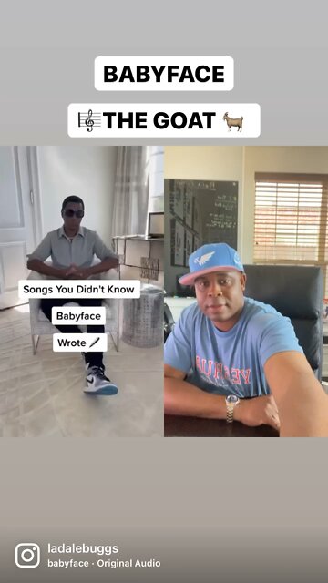 BABYFACE IS THE GOAT 🎼🐐