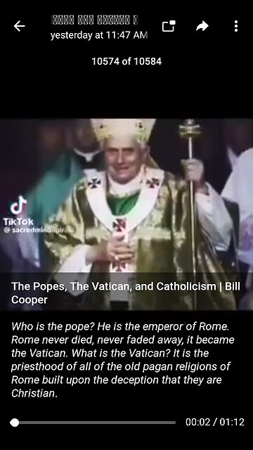 Documentary: The Pope and Rome