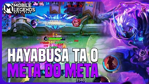 ESSE ASSASSINO É HIGH META NO MUNDIAL E TA ABSURDO!!! | MLBB