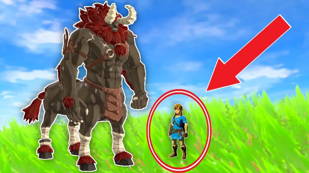 NEW BOSS! Giant Lynel in Breath of the Wild