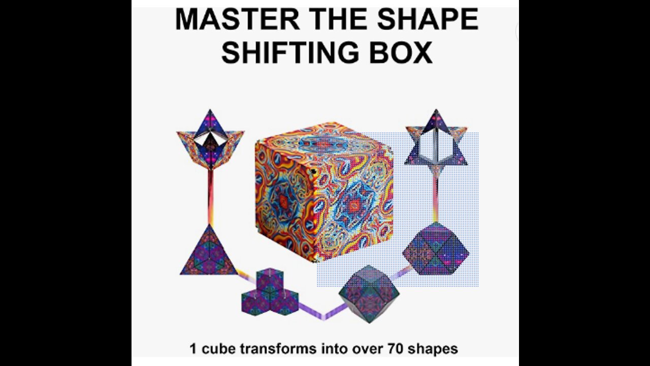 SHASHIBO Shape Shifting Box - Fidget 3D Magic Cube