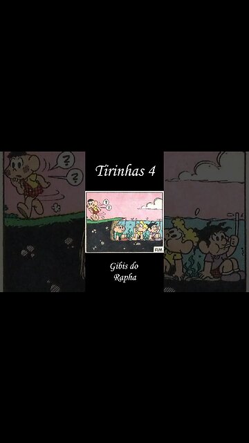 Tirinhas da Turma da Mônica nº 4 | Gibis do Rapha - #shorts