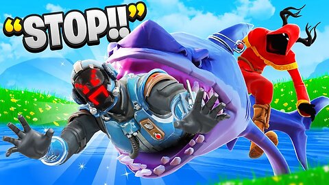 I Trolled Shadical With SHARKS In Season 3 - Fortnite
