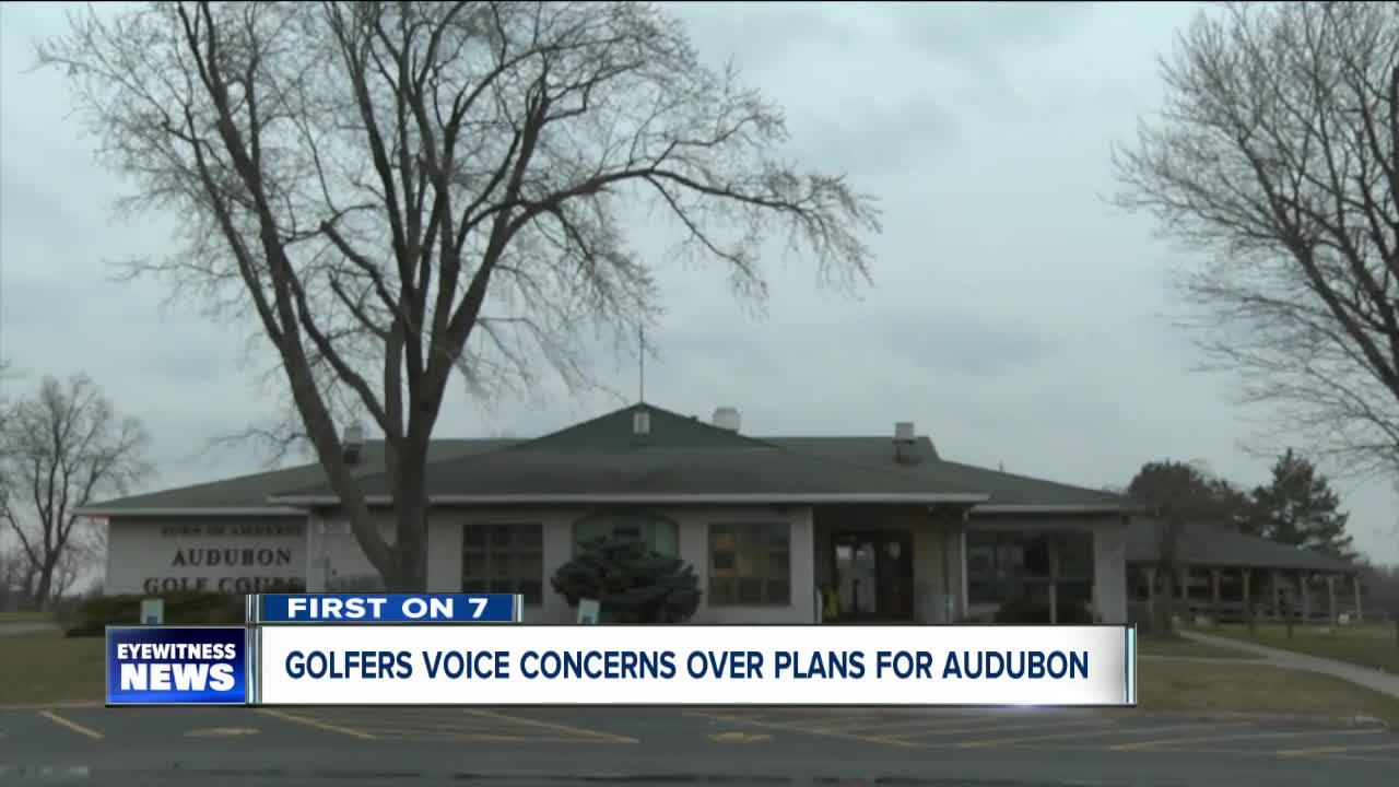 Golfers voice concerns over plans for Audubon Golf Course