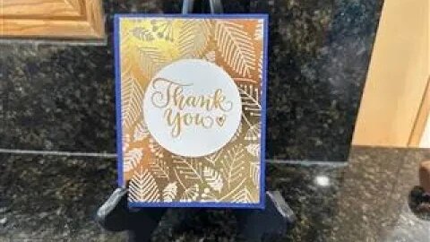 Handmade Thank You Card