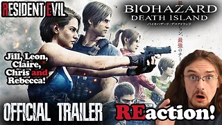 Resident Evil Death Island Official Trailer Reaction!