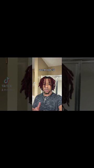 How to DYE Your Locs RED (WITHOUT BLEACH) #like #the #video #roadto2k