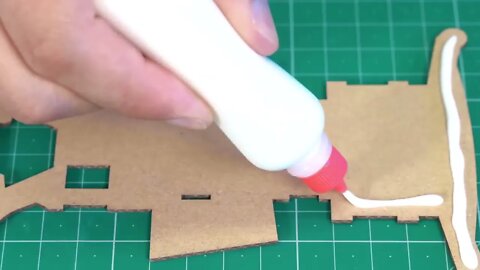 How to Make MINI 4WD from Cardboard 1