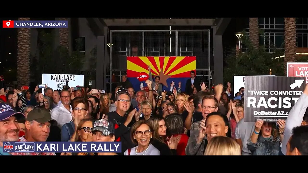 🇺🇸 MAGA Rally · Kari Lake, Charlie Kirk, Byron Donalds and Abe Hamadeh in Chandler, Arizona [LIVE]