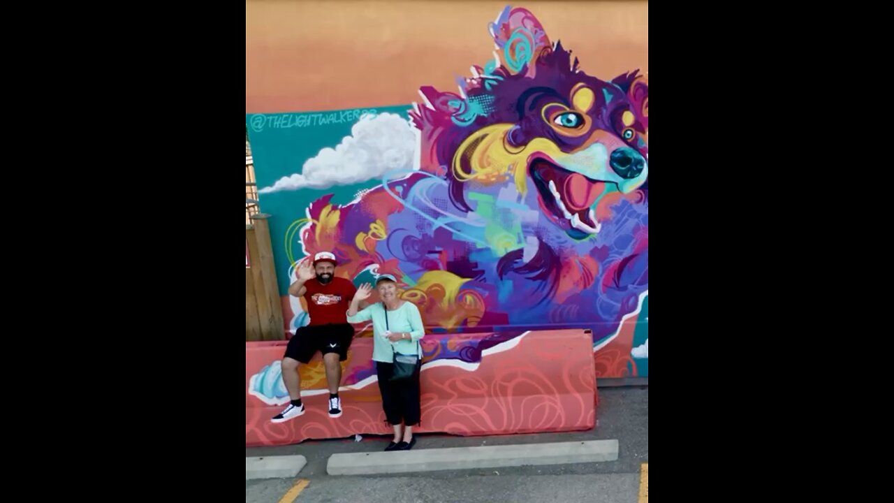 Street artwork￼ 🥰🦅🔥😎